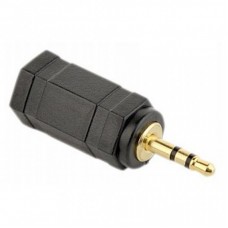 Перехідник 2.5мм M / F 3.5 мм Cablexpert (A-3.5F-2.5M) Перехідник 2.5мм M / F 3.5 мм Cablexpert (A-3.5F-2.5M)