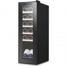 Холодильник Philco для вина, 79.5х25.2х45, холод.відд.-32л, зон - 1, бут-12, диспл, підсвітка, чорний