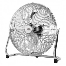 Вентилятор підлоговий Neo Tools NT10 професійний, 45см, 100Вт, двигун мідь 100%, срібний Вентилятор підлоговий Neo Tools NT10 професійний, 45см, 100Вт, двигун мідь 100%, срібний
