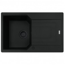 Мийка кухонна Franke Urban, фраграніт, прямокутник, з крилом, 780х500х220мм, чаша - 1, врізна, оборотна, UBG 611-78, чорний матовий Мийка кухонна Franke Urban, фраграніт, прямокутник, з крилом, 780х500х220мм, чаша - 1, врізна, оборотна, UBG 611-78, чорний матовий