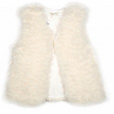 Жилет Breeze зі штучного хутра (14194-152G-cream) Жилет Breeze зі штучного хутра (14194-152G-cream)