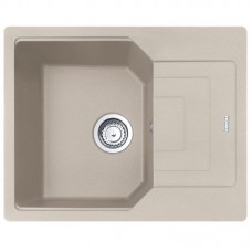 Мийка кухонна Franke Urban, фраграніт, прямокутник, з крилом, 620х500х220мм, чаша - 1, накладна, UBG 611-62, сахара