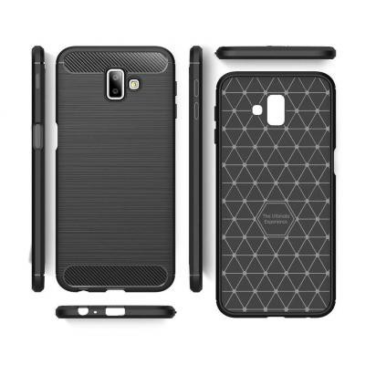 Чехол для моб. телефона Laudtec для Samsung J6 Plus/J610 Carbon Fiber (Black) (LT-J610F)