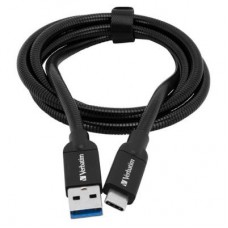 Дата кабель USB 3.1 AM to Type-C 1.0m black Verbatim (48871) Дата кабель USB 3.1 AM to Type-C 1.0m black Verbatim (48871)