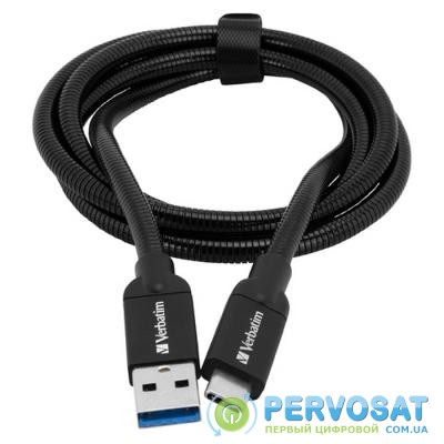Дата кабель USB 3.1 AM to Type-C 1.0m black Verbatim (48871)