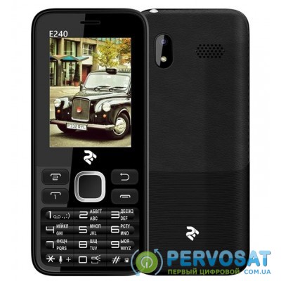 Мобільний телефон 2E E240 Dual SIM Black