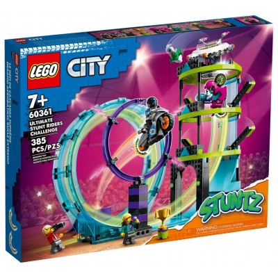 Конструктор LEGO City Stuntz Неймовірне завдання для каскадерів