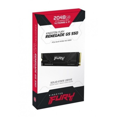 Накопичувач SSD Kingston M.2 2TB PCIe 5.0 FURY Renegade