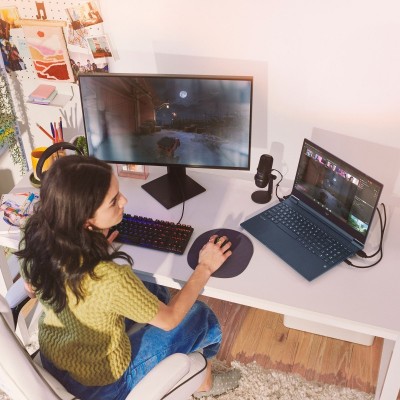 Ноутбук HP Victus 15-fb1006ua 15.6" FHD IPS AG, AMD R5-7535HS, 16GB, F512GB, NVD2050-4, DOS, синій