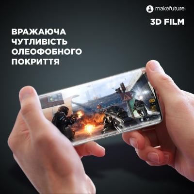 Плівка захисна MakeFuture 3D TPU Samsung Note 10 (MFU-SN10)