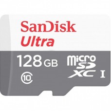 Карта пам'яті SANDISK 128GB microSDHC class 10 UHS-I Ultra (SDSQUNR-128G-GN3MA) Карта пам'яті SANDISK 128GB microSDHC class 10 UHS-I Ultra (SDSQUNR-128G-GN3MA)
