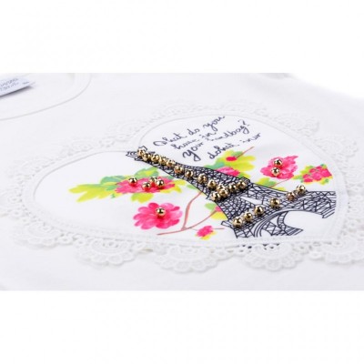 Футболка дитяча Breeze з вежею (8326-116G-white)