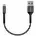 Дата кабель USB 2.0 AM to Type-C 0.2m Intaleo (1283126495656)