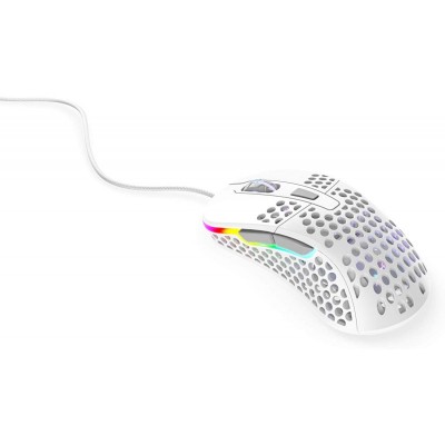 Миша Xtrfy M4, USB-A, RGB, Білий
