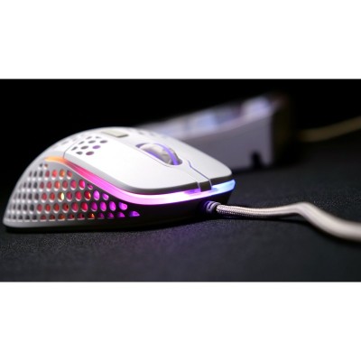 Миша Xtrfy M4, USB-A, RGB, Білий