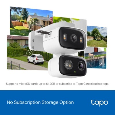 Камера IP з подвійним об'єктивом TP-LINK Tapo C246D 3MP N300 microSD motion detection Камера IP з подвійним об'єктивом TP-LINK Tapo C246D 3MP N300 microSD motion detection