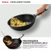 Сковорода ВОК Tefal Excellence Fusion,28см, алюміній, нержавіюча сталь, бакеліт, чорний