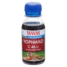 Чорнило WWM Canon CL-441/CL-446/CLI-451C 100г Cyan Water-soluble (C45/C-2) Чорнило WWM Canon CL-441/CL-446/CLI-451C 100г Cyan Water-soluble (C45/C-2)