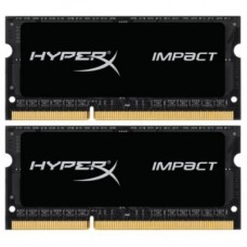 Модуль пам'яті для ноутбука SoDIMM DDR3L 16GB (2x8GB) 1866 MHz HyperX Impact Black Kingston (HX318LS11IBK2/16)