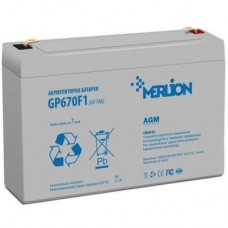 Батарея до ДБЖ Merlion 6V-7Ah (GP670F1) Батарея до ДБЖ Merlion 6V-7Ah (GP670F1)