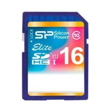 Карта пам'яті Silicon Power 16Gb SDHC class 10 UHS-I Elite (SP016GBSDHAU1V10) Карта пам'яті Silicon Power 16Gb SDHC class 10 UHS-I Elite (SP016GBSDHAU1V10)