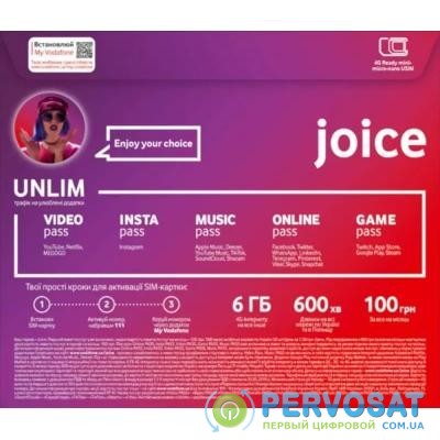 Стартовый пакет Vodafone Joice (MTSIPRP10100064__S)