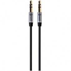 Кабель мультимедійний Jack 3.5mm to Jack 3.5mm 1.0m black Nomi (181735)