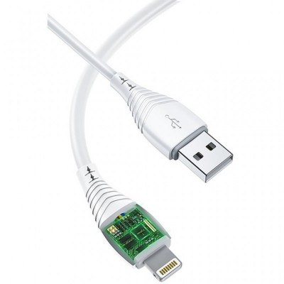 Дата кабель USB 2.0 AM to Lightning 1.2m Nature T-L830 White T-Phox (T-L830 White)