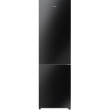 Холодильник Gorenje, з нижн. мороз. камерою,200х60х60см, 2 дв., Х- 238л, М- 98л, A++, NoFrost Plus, Fresh zone, дисплей,чорне скло