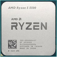Центральний процесор AMD Ryzen 5 5500 6C/12T 3.6/4.2GHz Boost 16Mb AM4 65W w/o cooler TRAY Центральний процесор AMD Ryzen 5 5500 6C/12T 3.6/4.2GHz Boost 16Mb AM4 65W w/o cooler TRAY
