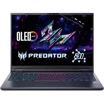 Ноутбук Acer Predator Helios Neo 14 PHN14-71 14.5" 2.8K OLED, Intel U9-285H, 32GB, F1TB, NVD5070-8, Lin, чорний