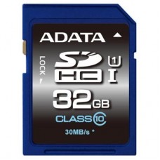 Карта памяти A-DATA 32GB SDHC class 10 UHS-I (ASDH32GUICL10-R) Карта памяти A-DATA 32GB SDHC class 10 UHS-I (ASDH32GUICL10-R)