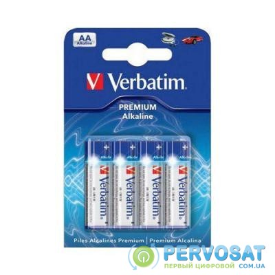 Батарейка Verbatim AA alcaline * 4 (49921)
