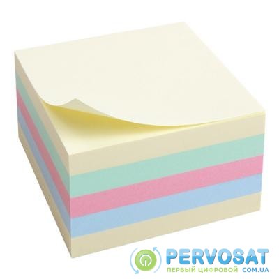 Бумага для заметок Axent with adhesive layer 75x75мм,450sheets,pastel colors mix (2324-00-А)