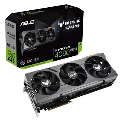 Відеокарта ASUS GeForce RTX 4080 SUPER 16GB GDDR6X GAMING OC TUF-RTX4080S-O16G-GAMING