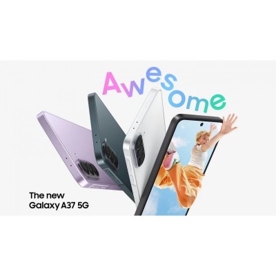 Смартфон Samsung Galaxy A37 5G (A376) 6.7" 6/128ГБ, 2SIM, 5000мА•год, зелений темний