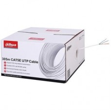 Кабель мережевий Dahua UTP 305м cat.5e, CU, 4*2*0,5мм (DH-PFM920I-5EU) Кабель мережевий Dahua UTP 305м cat.5e, CU, 4*2*0,5мм (DH-PFM920I-5EU)
