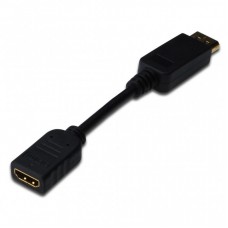 Перехідник DisplayPort to HDMI DIGITUS (AK-340408-001-S) Перехідник DisplayPort to HDMI DIGITUS (AK-340408-001-S)