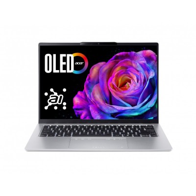 Ноутбук Acer Swift Go 14 SFG14-74 14" WUXGA OLED, Intel U5-225H, 16GB, F512GB, UMA, Win11, сріблястий