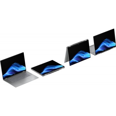 Ноутбук HP OmniBook X Flip x360 16-ar0000ua 16" 3K OLED Touch, AMD AI 7 350, 32GB, F1024GB, UMA, Win11, сірий