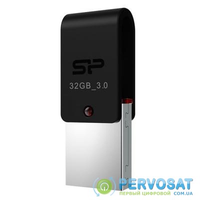 USB флеш накопитель Silicon Power 32GB Mobile X21 USB 2.0 (SP032GBUF2X21V1K)