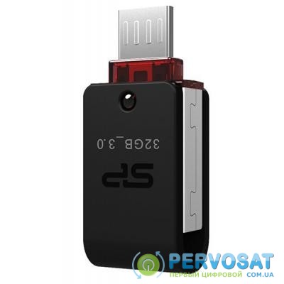 USB флеш накопитель Silicon Power 32GB Mobile X21 USB 2.0 (SP032GBUF2X21V1K)