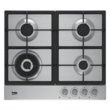 Вбудовувана газова поверхня Beko HIAW64225SX - Ш- 60см./3 конфорки + WOK/чавунні решітки/нерж. сталь Вбудовувана газова поверхня Beko HIAW64225SX - Ш- 60см./3 конфорки + WOK/чавунні решітки/нерж. сталь