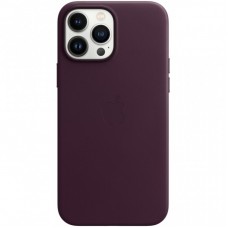 Чохол до моб. телефона Apple iPhone 13 Pro Max Leather Case with MagSafe - Dark Cherry, M (MM1M3ZE/A)