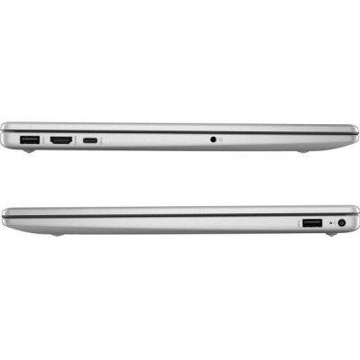 Ноутбук HP 15-fc0023ua 15.6" FHD IPS AG, AMD R7-7730U, 16GB, F512GB, UMA, DOS, сріблястий