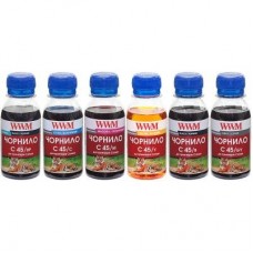 Чорнило WWM Canon PGI-450/CLI-451, 6х100г BP/B/GY/C/M/Y (C45SET-6) Чорнило WWM Canon PGI-450/CLI-451, 6х100г BP/B/GY/C/M/Y (C45SET-6)