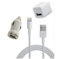 Зарядний пристрій PowerPlant Lightning (iPhone 5) (3 в 1) (DV00DV5041)