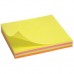 Бумага для заметок Axent with adhesive layer 75x75мм, 100sheets.,neon colors mix (2325-02-А)