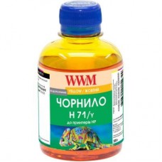 Чорнило WWM HP №711 200г Yellow (H71/Y) Чорнило WWM HP №711 200г Yellow (H71/Y)