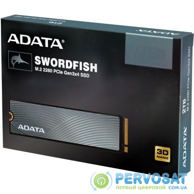 Накопитель SSD M.2 2280 250GB ADATA (ASWORDFISH-250G-C)